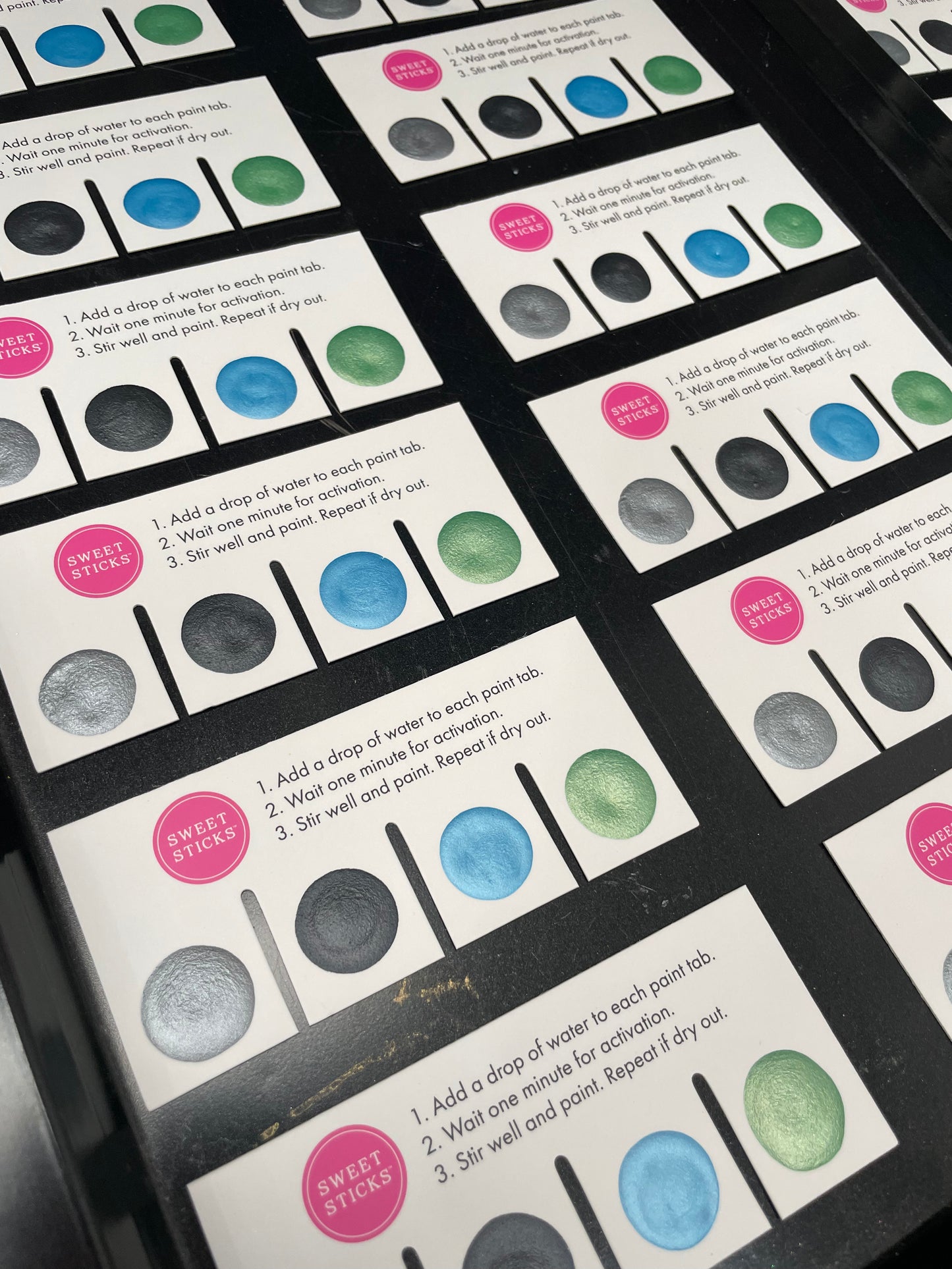 4 Way Customisable Paint Your Own Paint Card